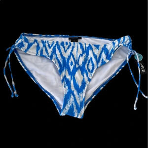 Apt 9 Swim Women Bikini Bottom Shirred Brief Swimwear Scoop Geometric.  Size XL